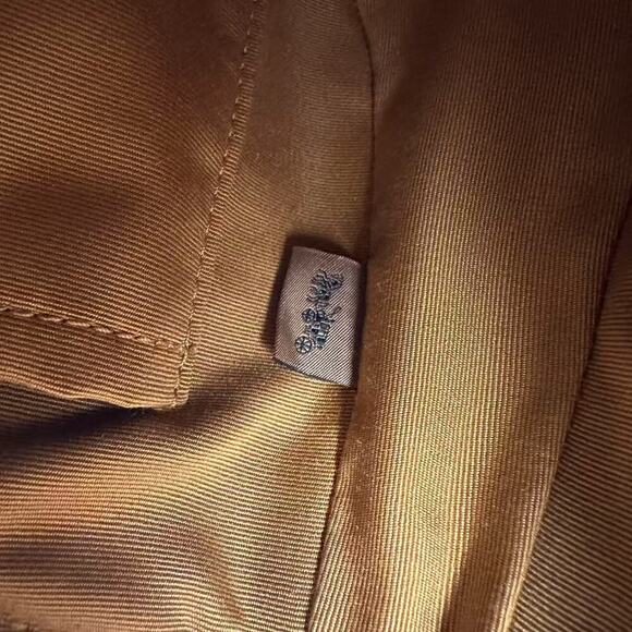 COACH Teri Shoulder/Crossbody Bag In Leather Turmeric Yellow CV934 NWT - Picture 11 of 12